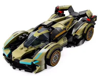 TwindBricks3D - 76923 Lambo V12 Vision GT Super Car 3D print model