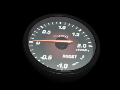 Apexi EL Low-poly 3D model