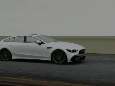 Mercedes Benz AMG GT 3D model