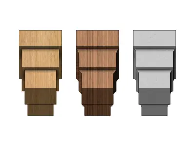 Contemporary New york  style corbel  3D print model