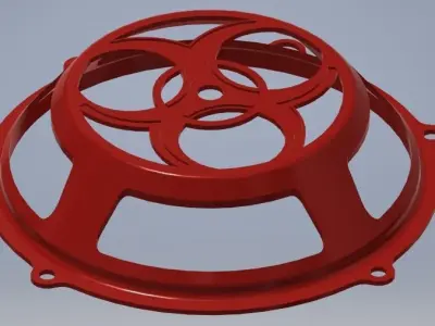 TOXIC CLUTCH COVER 3D print model
