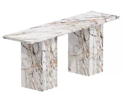 Table Baresu Low-poly 3D model