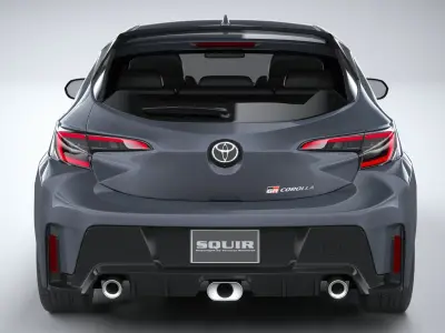 Toyota Corolla GR 2023 3D model