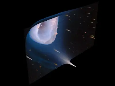 Spare Tire Nebula 3D model