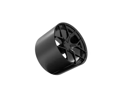 AMERICAN RACING CROSSFIRE WHEEL 3D PRINT MODEL 3D print model