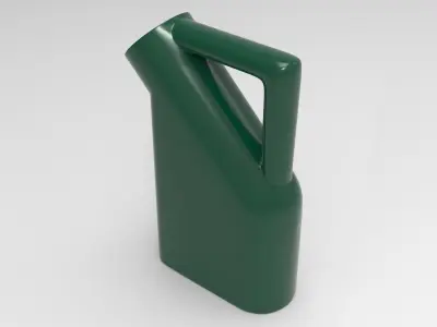 Tub Jug Low-poly 3D model