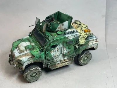NMS-L 4x4 Tactical Vehicle 3D print model