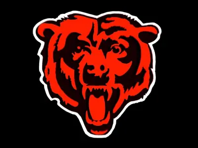 Bears Chicago Bears head 3D model