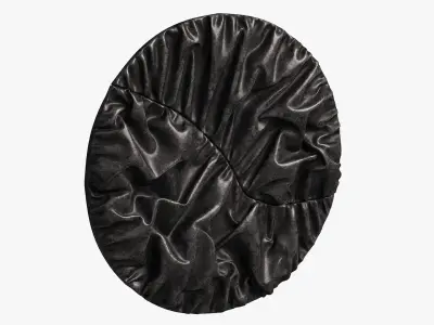 Folded Round Panno 3D model