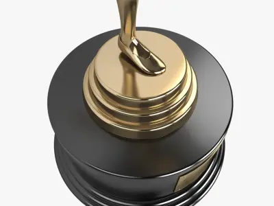 Dance Trophy 3D model
