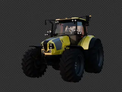 Tractor 3D model from CGTrader
