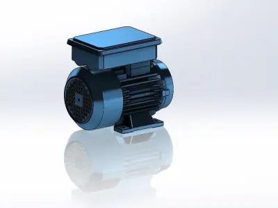 075 KW MONOFEZE MOTOR 3D model