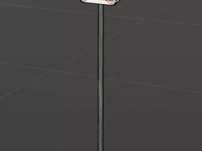Traffic signs 3D model