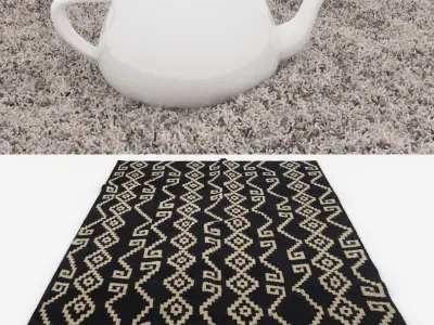 Rugs No 612 Low-poly 3D model