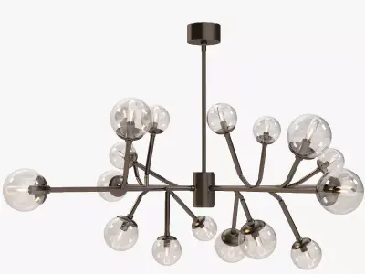 Dallas Chandelier 3D model