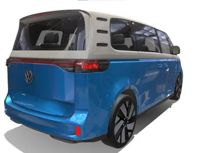 Volkswagen id buzz 2024 3D model