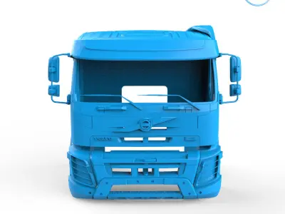 Volvo FMX porteur 500 Cabin 3D print model