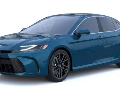 Toyota Camry Hybrid XLE 2025 3D model
