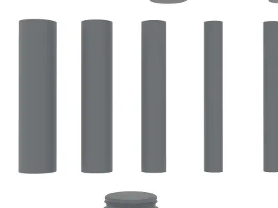Column-Head-Base 3D model