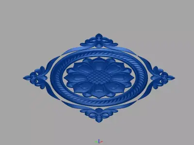 floral design15 3D model