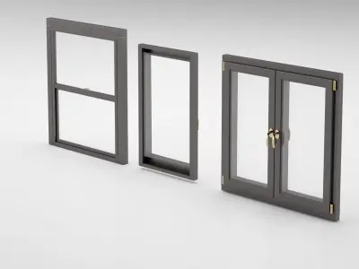 Entrance Window 3D model