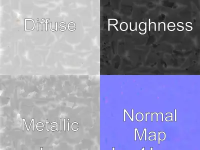 Surreal Stylized Flute Model Pack with Glowing Accents Low-poly 3D model