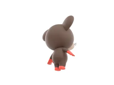 Character164 Rat 3D model