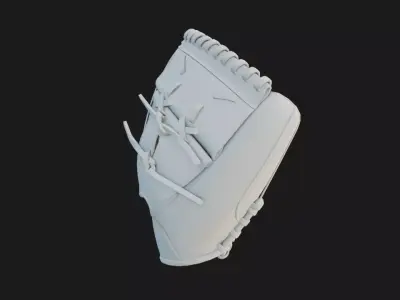 Pitcher Glove 3D model