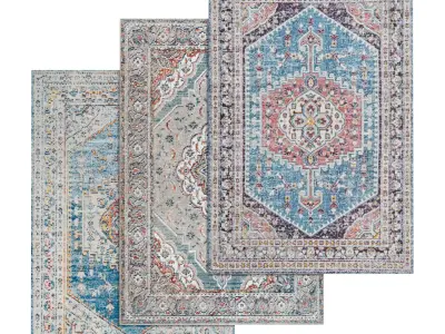 Rug Set 1404 3D model