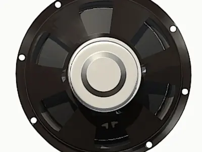 10in Bumper Pro Series Subwoofer Free low-poly 3D model