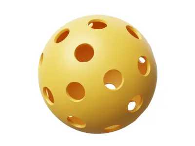 Paddle Ball 3D model