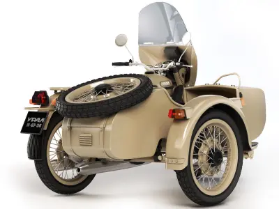 Ural M67-36 1982 3D model