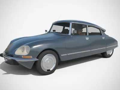 Citroen DS 23 - 1974 3D model