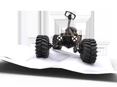 Arriero vehicle 3D model