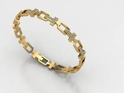 Lucky Bracelet 3D print model