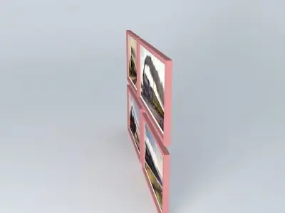 Vintage train photos Free 3D model