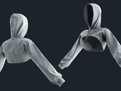 Women Sports Wear 3D model