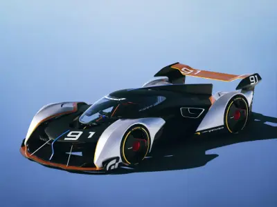 Mclaren Ultimate Vision GT 2017 3D model