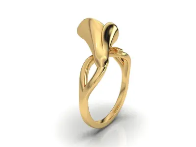 CALA FLOWER RING 3D print model purchase