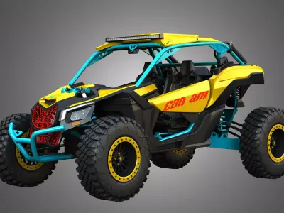 Can-Am Maverick X3 - 2 Doors 3D model
