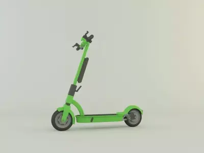 Electric Scooter 3D model