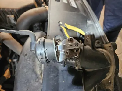 Citroen Peugeot HDI  vacuum drum arm throttle valve 0345g7 3D print model