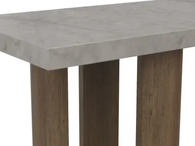 Durano Console Table 3D model