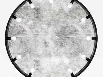 Restoration Hardware Starlet Mirror 3D model