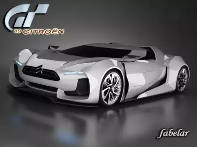 Citroen GT 3D model