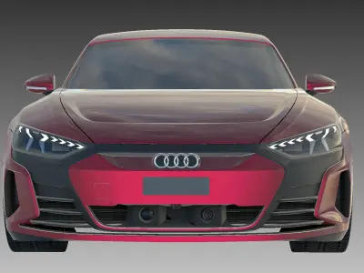 Audi Etron GT 2022 - 3D Model - Fbx - Obj 3D print model