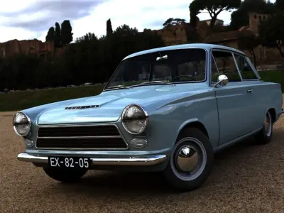 CONSUL CORTINA MK1 1962 3D model