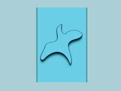 Stamp 29 - Flying Bird - Fondant Decoration Maker Toy 3D print model