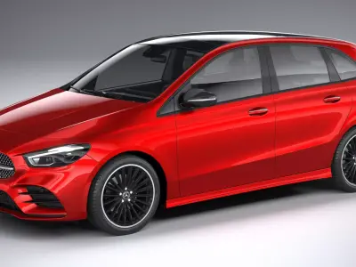 Mercedes-Benz B-Class AMG 2023 3D model
