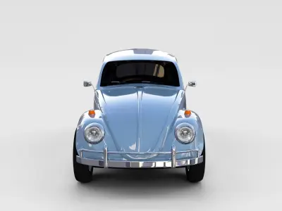 VW Beetle rev 3D model